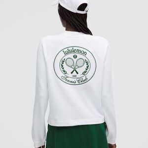 Lululemon Cotton French Terry Crew Pullover – Tennis Club
